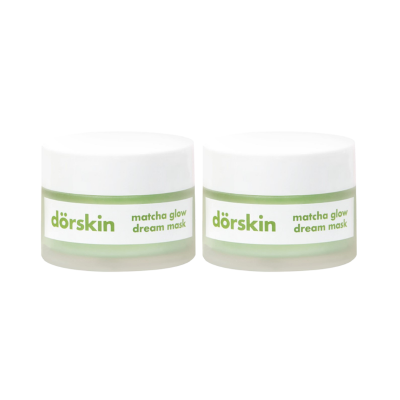 DORSKIN [Twin Pack] Dorskin Matcha Glow Dream Mask