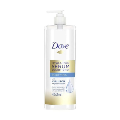 DOVE Hyaluron Serum Conditioner Purify & Hydrating Rambut Kering