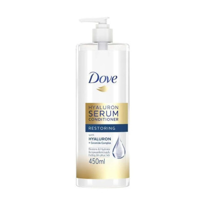 DOVE Hyaluron Serum Shampoo Restoring & Nourishing Rambut Rusak