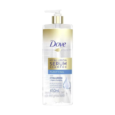 DOVE Hyaluron Serum Shampoo Purifying & Hydrating Rambut Kering