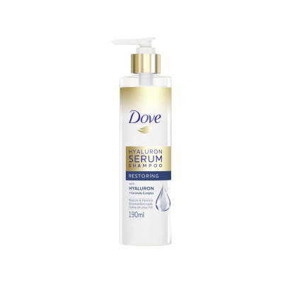 DOVE Hyaluron Shampoo Restoring & Nourishing Rambut Rusak