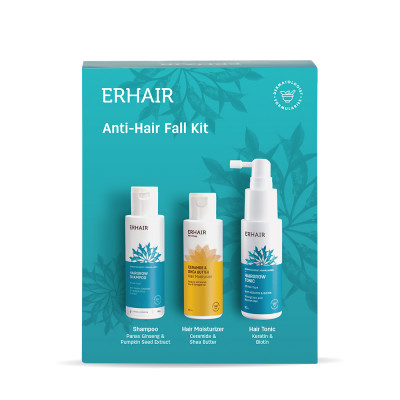 ERHA ERHAIR Anti-Hair Fall Kit - Perawatan Rambut Rontok