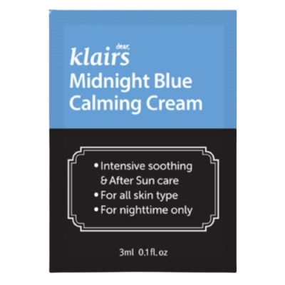KLAIRS GWP Midnight Blue Calming Cream Sachet 3ml
