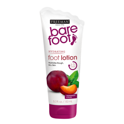 FREEMAN Bare Foot Hydrating Peppermint & Plum Foot Lotion