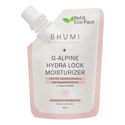 BHUMI Refill Pack G-alpine Hydra Lock Moisturizer 45gr