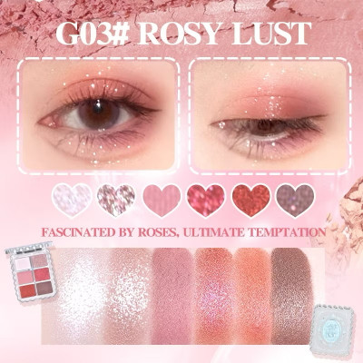 GOGO TALES Crystal Slipper Dreamy Eyeshadow Palette