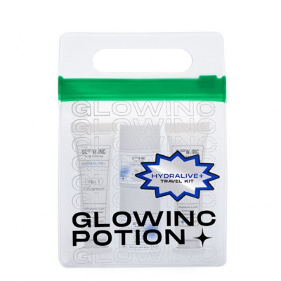 GLOWINC POTION Travel Kit Dry Skin HYDRALIVE+