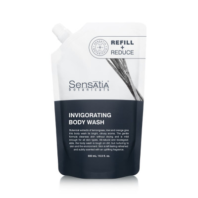 SENSATIA BOTANICALS Invigorating Body Wash Refill