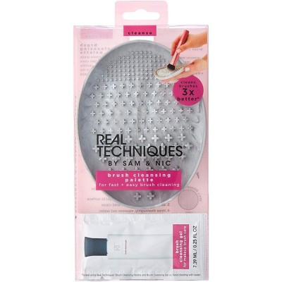REAL TECHNIQUES 1891 Brush Cleansing Palette (Gray)