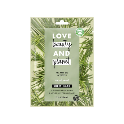 LOVE BEAUTY AND PLANET Face Mask Tea Tree