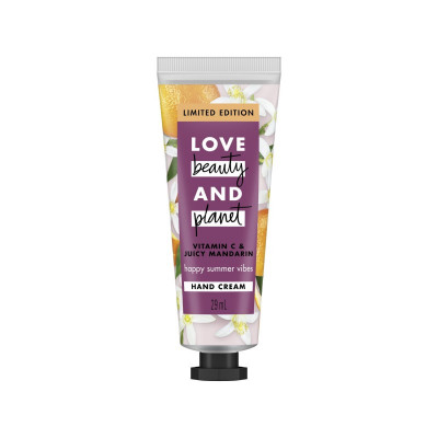 LOVE BEAUTY AND PLANET Vegan Hand Cream Vitamin C & Juicy Mandarin Orange Glowing Skin