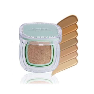 LUXCRIME Perfecting Cover Cushion - Velvet Matte SPF 50 PA +++