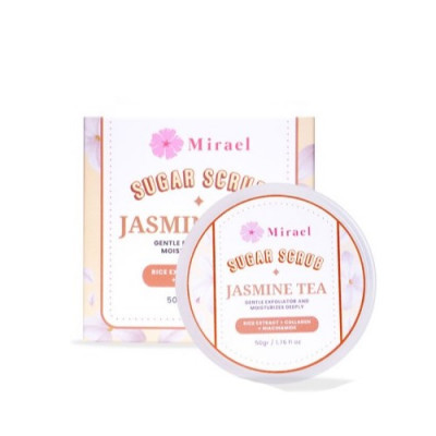 MIRAEL SUGAR WAX (Travel Size) Bright Jasmine Tea Sugar Scrub
