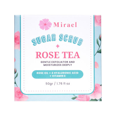 MIRAEL SUGAR WAX (Travel Size) Moist Rose Tea Sugar Scrub
