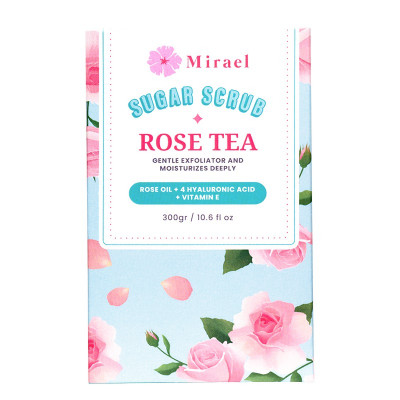 MIRAEL SUGAR WAX Moist Rose Tea Sugar Scrub