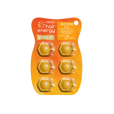 MAKARIZO Hair Energy Vitaglitz Hair Serum 6x1 mL