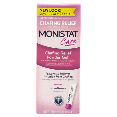 MONISTAT Complete Care Chafing Relief Powder Gel