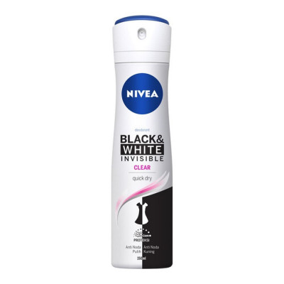 NIVEA [CLEARANCE SALE] - Deodorant Invisible Black & White Spray