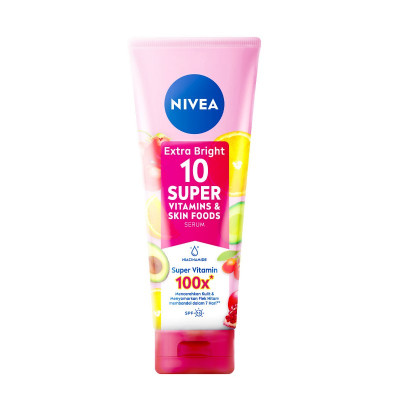 NIVEA Extra Bright Body Serum 10 Super Vitamin & Skin Food