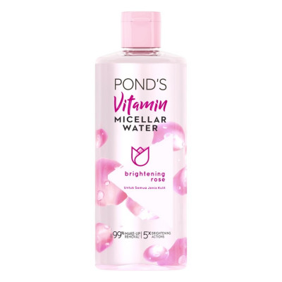 PONDS Vitamin Micellar Water (Makeup Remover) Brightening Rose