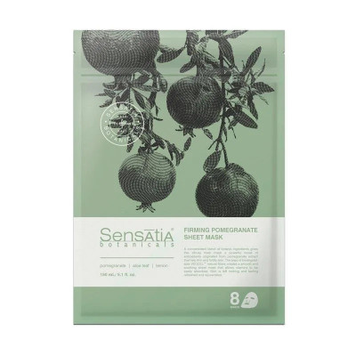 SENSATIA BOTANICALS Firming Pomegranate Sheet Mask