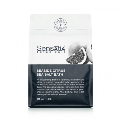 SENSATIA BOTANICALS Seaside Citrus Sea Salt Bath