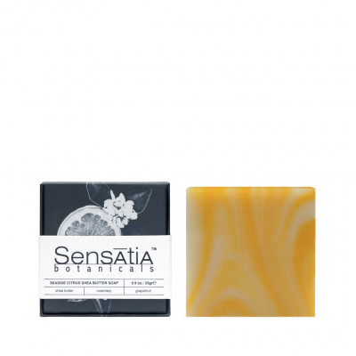 SENSATIA BOTANICALS Seaside Citrus Shea Butter Soap