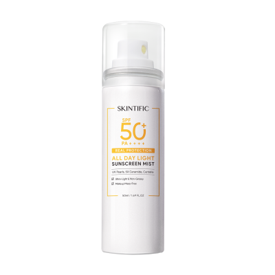 SKINTIFIC All Day Light Sunscreen Mist SPF 50 PA++++