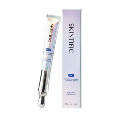 SKINTIFIC 360 Crystal Massager Lifting Eye Cream 20gr
