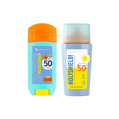 SOMETHINC Sunscreen On The Go (Sunscreen Serum + Stick) Bundle
