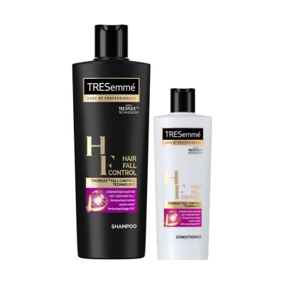 TRESEMME Shampoo & Conditioner Perawatan Rambut Rontok Hairfall Control Mengurangi Rontok Hingga 10X