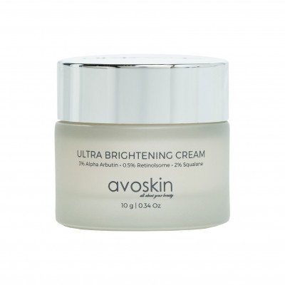 AVOSKIN Ultra Brightening Cream 3% Alpha Arbutin + 0.5% Retinolsome + 2% Squalane