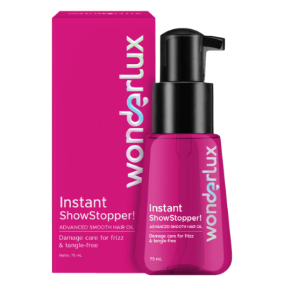 WONDERLUX Instant Showstopper! Hair Perfecting Oil (For Frizzy, Damage, & Dry Hair)
