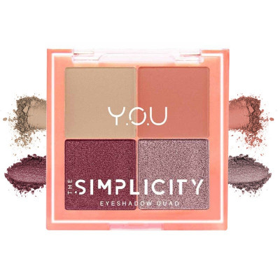 YOU BEAUTY The Simplicity Eyeshadow Quad Z
