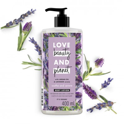 LOVE BEAUTY AND PLANET Argan Oil & Lavender Body Lotion