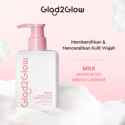 GLAD2GLOW Milk Amino Acids Gentle Cleanser