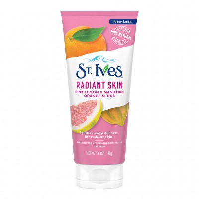 ST.IVES Radiant Skin Pink Lemon & Mandarin Orange Scrub 170g