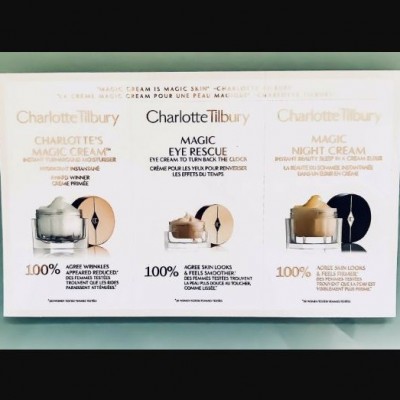 TRAVEL/SAMPLE SIZE (Sample Card) CHARLOTTE TILBURY Magic Cream is Magic Skin