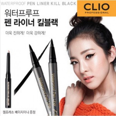 CLIO PROFESSIONAL Waterproof Pen Liner (IKill Black)