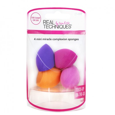REAL TECHNIQUES 1492 MINI Miracle Complexion Sponge (Isi 4)