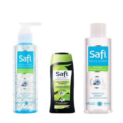 SAFI White Expert Cleanser & Shampoo (Bundle Series)