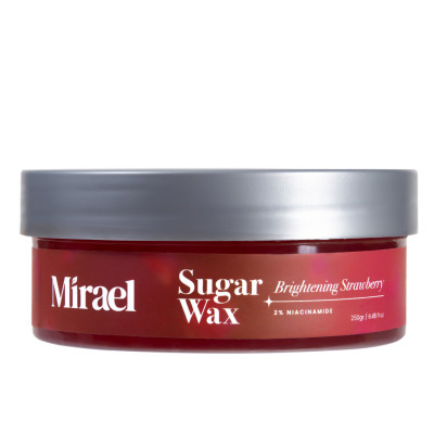 MIRAEL SUGAR WAX Brightening Strawberry Sugar Waxing Kit - New Packaging