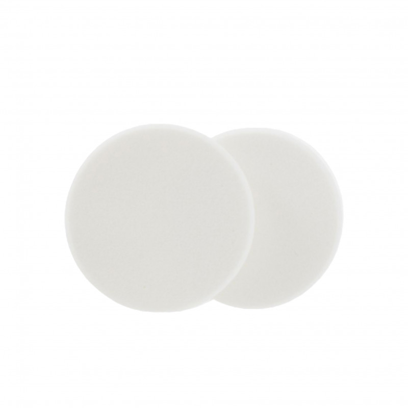 MASAMI 2P 55MM LATEX FREE MAKEUP SPONGE WHITE 55X55X5MM