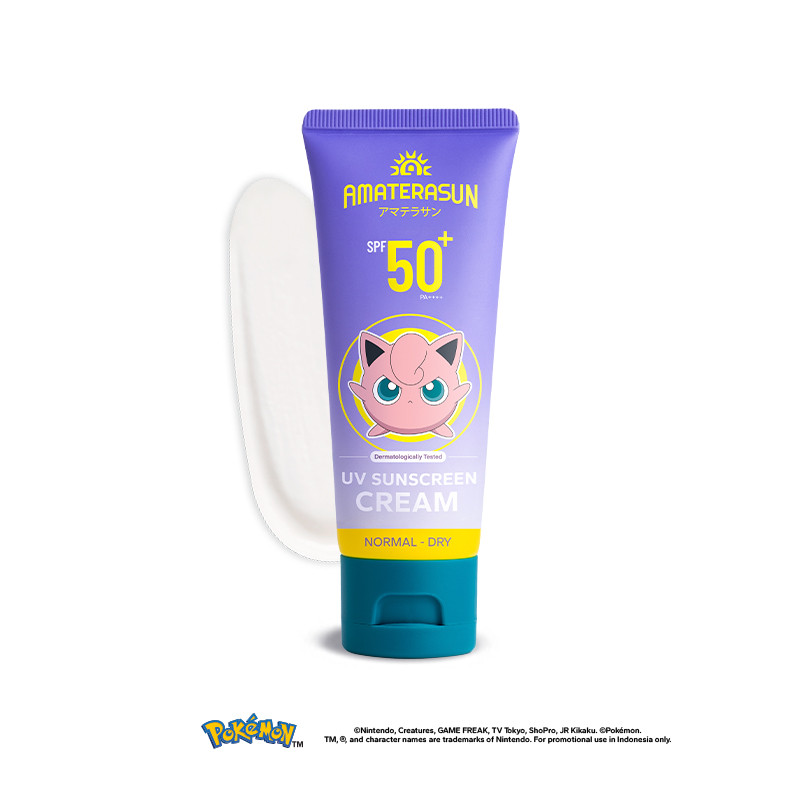 AMATERASUN UV Sunscreen Cream SPF 50+ PA++++ - Pokémon Edition