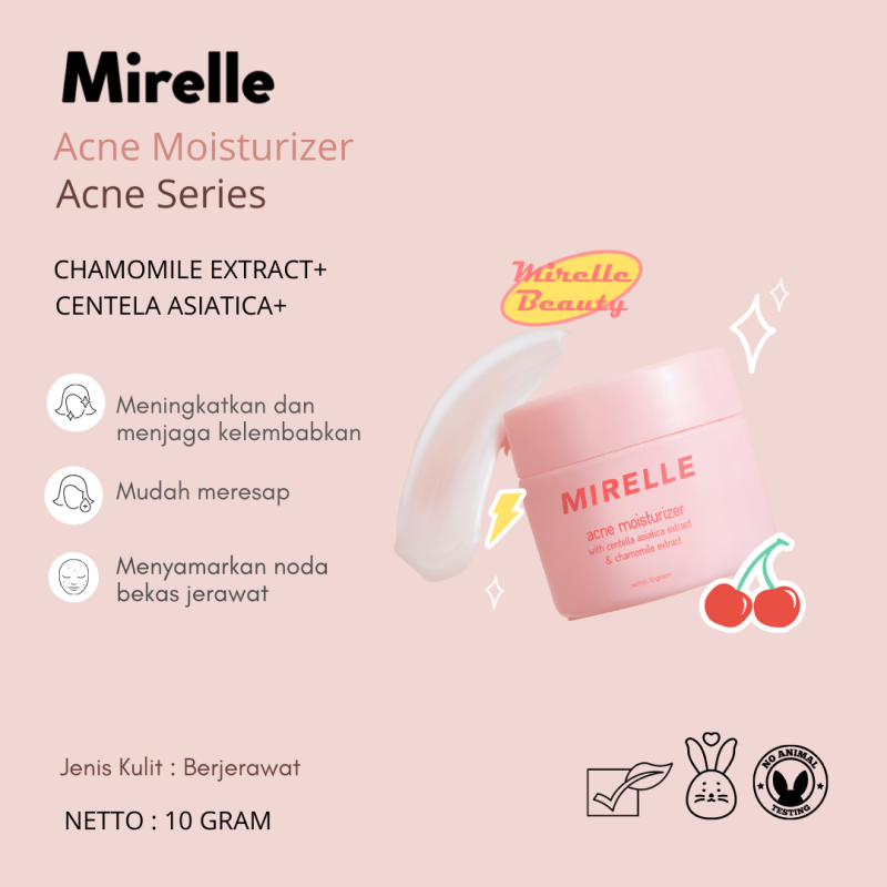 Jual Mirelle Beauty Acne Moisturizer Termurah September 2024 BeautyHaul