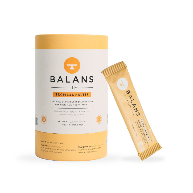 BALANS Lite Tropical Fruit 14s