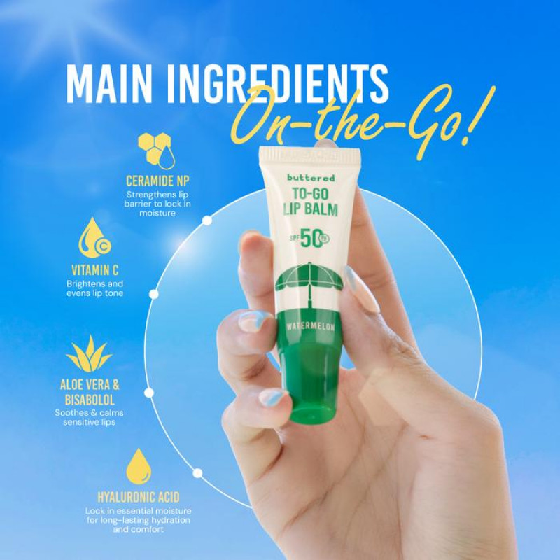 PROMO Buttered To Go Lip Balm FREE ONGKIR