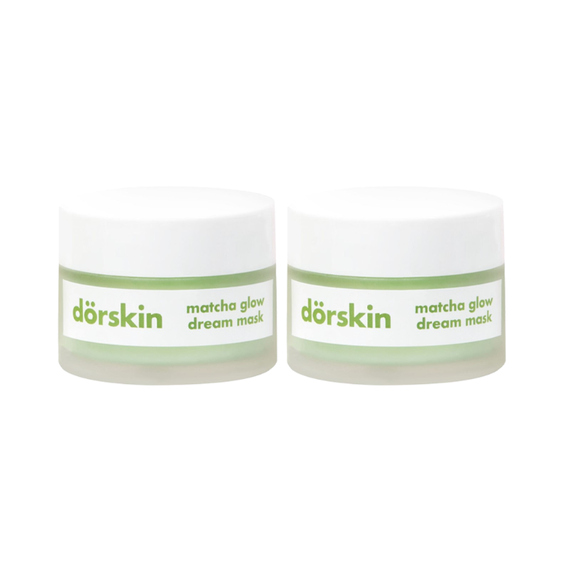 DORSKIN [Twin Pack] Dorskin Matcha Glow Dream Mask