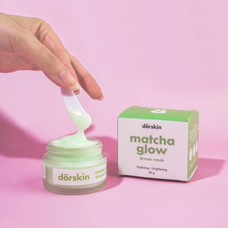 Jual Dorskin Matcha Glow Dream Mask Termurah Agustus 2024 BeautyHaul