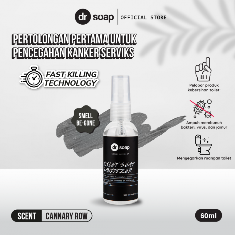 Jual Dr Soap Toilet Seat Sanitizer 60ml Termurah September 2024